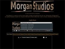 Tablet Screenshot of morganstudios.com